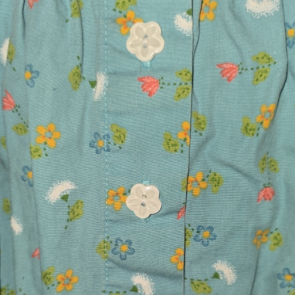 Carter's Blue Floral Kids Dress LOT-R1 - Picture 4 of 5